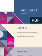 Colorful Abstract Pitch Deck