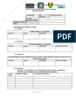 Formato Informe de Tutoria