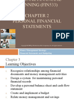 2-PERSONAL FINANCIAL STATEMENTS (Money Management Strategy, Financial Statements and Budgeting)