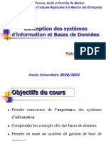 Conception Des Systémes D'information Et Bases de Données - S7