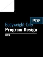 Effective Bodyweight Training Program Design