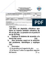 EXAMEN MECANICA de FLUIDOS 2022.2. Mayta de La Cruz Jefferson Smith