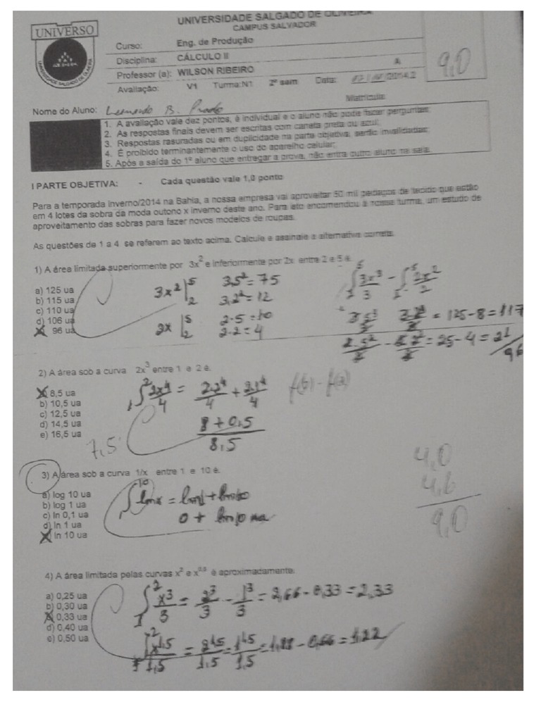 Provas 3 | PDF