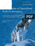 382 Deloitte Management of Operational Risks in Insurance