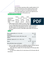 Other Profit Distribution Provisions