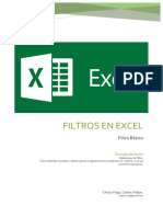 FILTROS EN EXCEL. Filtro Básico