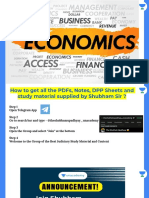 Economics - 6 - Tax JMarket and Laws