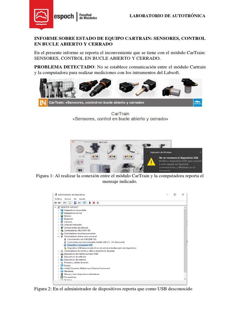 Problemas de Comunicación CarTrain | PDF