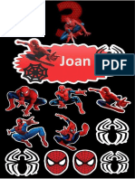Diseño de Cumpleaños Spiderman