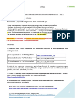 Orientações e atividades obrigatórias de estágio 2022.2