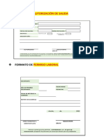 Formato de Autorización de Salida