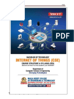 B.tech CSE (Internet of Things) R20 SYLLABUS