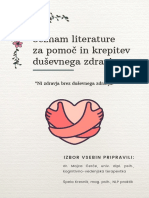 Seznam Literature Za Pomoč in Krepitev Duševnega Zdravja - KV