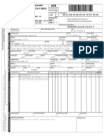 DANFE com informações da NF-e de venda de produtos