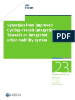 Synergies From Improved Cycling-Transit Integration