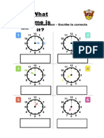 Oclock - 1 Grade Homework