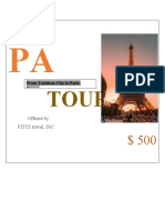 PA Tour to France from Tacloban City