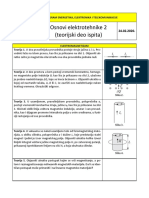 Osnove Elektrotehnike Kolokvijum Pitanja