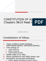 Constitution of Alloys