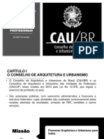 Legislação e Ética-Unidade 04 - Sistema CAu e Outras Entidades Profissionais