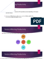 03 Factors Affecting Productivity