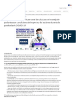 2020.04.27 APADEA - Recomendaciones para El Personal de Salud para El Manejo de Pacientes Con CEA Durante La Pandemia de COVID-19 - RedEA