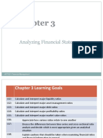 Analyzing Financial Statements Ratios