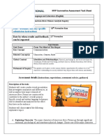 Task Sheet Mind of The Shaper Analysis Inquiry Nov 22