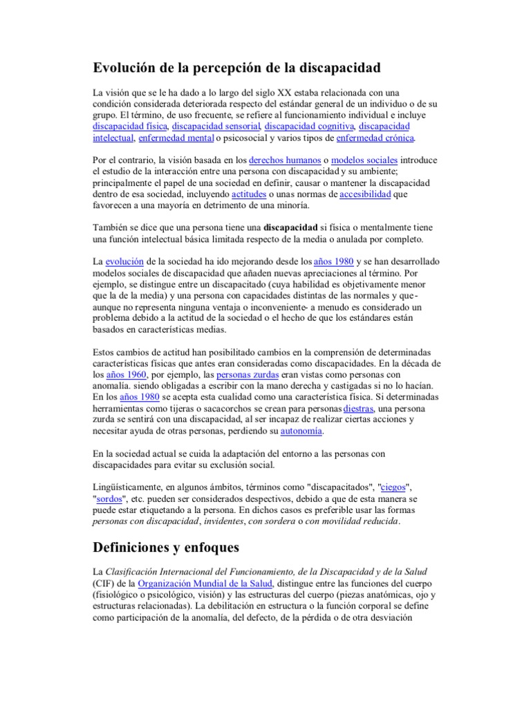 Cuentos sobre la discapacidad | PDF | Invalidez | Ciencia cognitiva