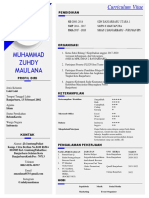 CV Zuhdy Maulana 1