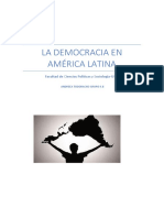 La Democracia en America Latina Trabajo