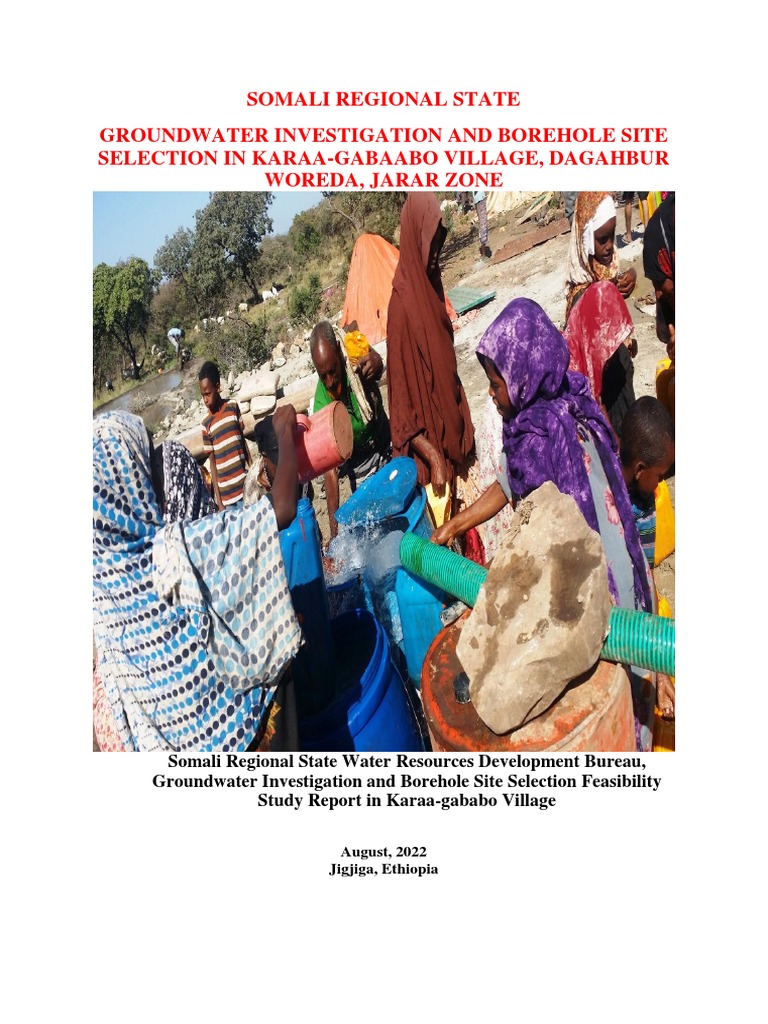 Karaa-Gabaabo Groundwater Investigation Feasibility Study Final Report ...