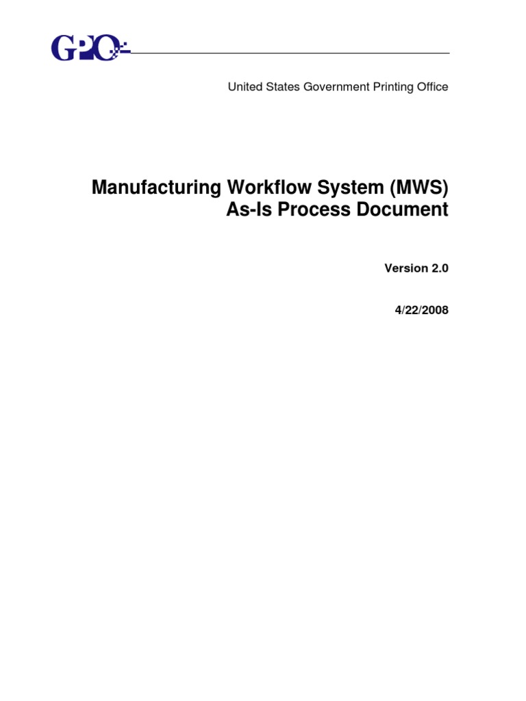 AS - IS Process Document | PDF | Business Process | Computing And ...