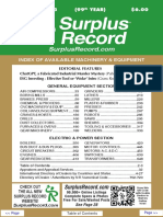 January 2023 Surplus Record Machinery & Equipment Directory