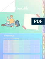 Weekly Timetable VJ7 