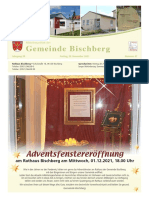 Gemeinde Bischberg: Adventsfenstereröffnung