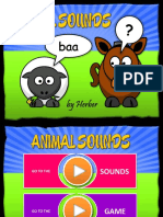 Animal Sounds Flashcards Fun Activities Games Games - 66247