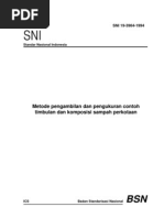 Download SNI 19-3694-1994 Metode Pengambilan Dan Pengukuran Contoh Timbulan Dan Kompos by Dewi Dwirianti Hadiwinoto SN61662354 doc pdf