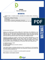 Apostila de Álgebra Linear do IBAMA para Técnico Ambiental