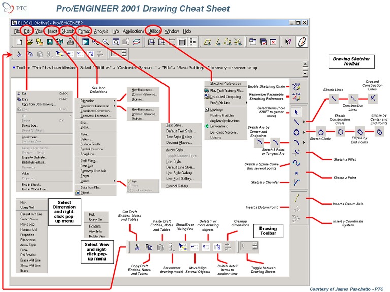 2001 Drawing Cheat Sheet | PDF