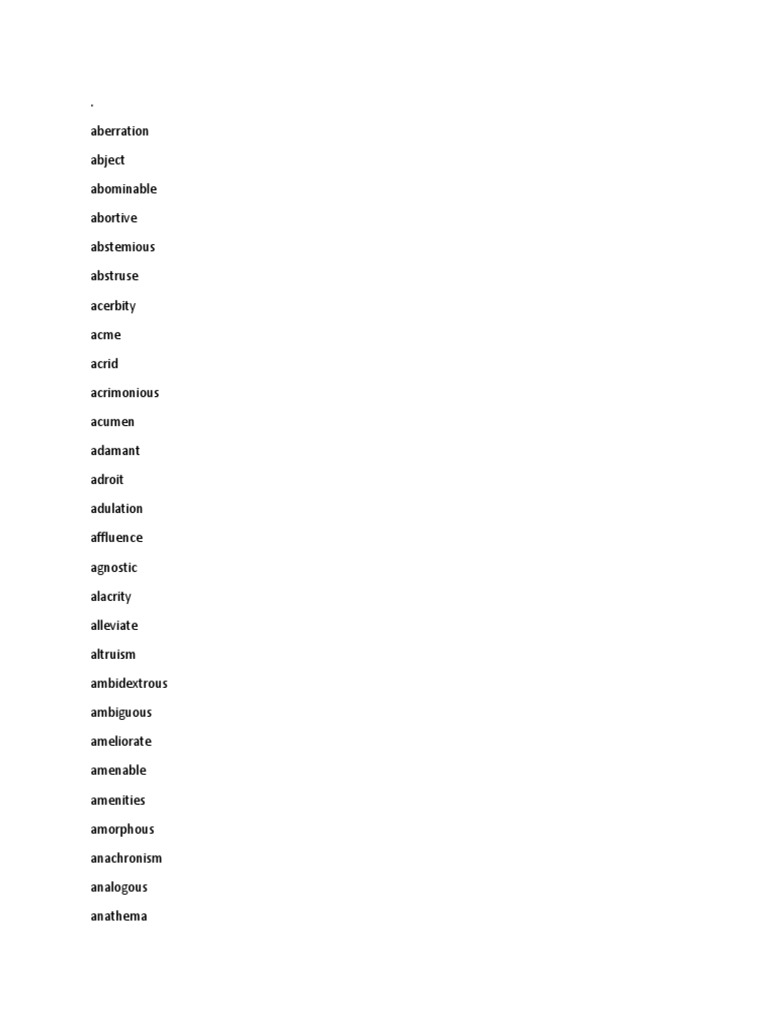Synonyms and Antonyms Reference Guide | PDF