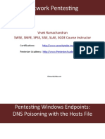 Dns Poisoning Hosts File