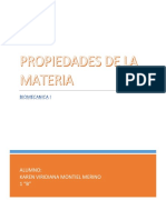 Propiedades de La Materia