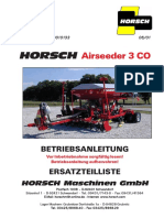 Horsch: Airseeder 3 CO
