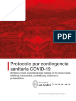 Protocolo Contingencia Sanitaria Covid19 Uandes