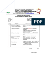 Form Kriteria Masuk DAN KELUAR NICU