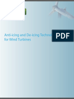 Anti-Icing and De-Icing Technologies For Wind Turbines