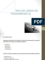 3.1. - Paràmetres de Línies de Transmissió - I