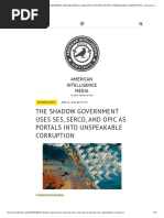 THE SHADOW GOVERNMENT USES SES, SERCO, AND OPIC AS PORTALS INTO UNSPEAKABLE CORRUPTION - American Intelligence Media