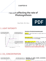 C10-Factors Affecting Rate of Photosynthesis